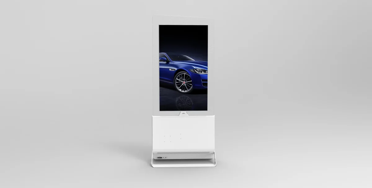 EG-TR05 จอ OLED โปร่งใส ตั้งพื้น · ดีไซน์ A ENTGROUP