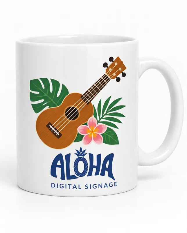 แก้ว Aloha อูคูเลเล่