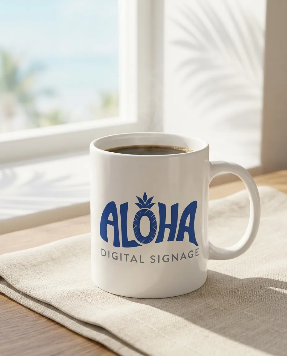 แก้วกาแฟ Aloha